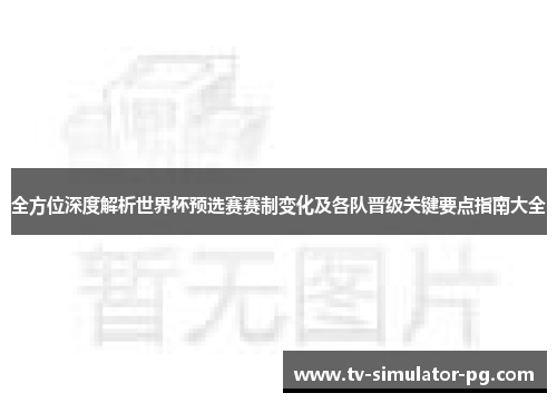 全方位深度解析世界杯预选赛赛制变化及各队晋级关键要点指南大全